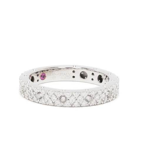 anillo Pois Moi en oro blanco de 18kt